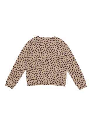 Figure View - Click To Enlarge - BONTON - Kids leopard print knit