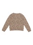 Figure View - Click To Enlarge - BONTON - Kids leopard print knit