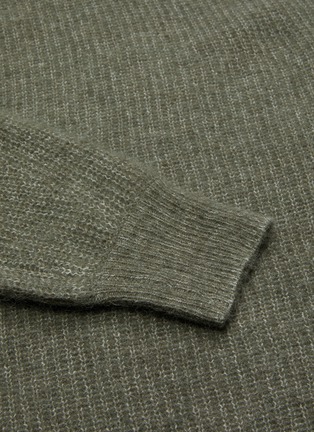  - GANNI - Wool knit hoodie