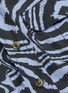 Detail View - Click To Enlarge - GANNI - Animal Print Ball Sleeve Cotton Poplin Dress
