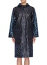 Main View - Click To Enlarge - GANNI - Animal Print Biodegradable Raincoat