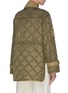 Back View - Click To Enlarge - GANNI - Oversized ribstop quilt jacket