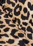 Detail View - Click To Enlarge - GANNI - Animal Print Stretch Silk Satin Dress