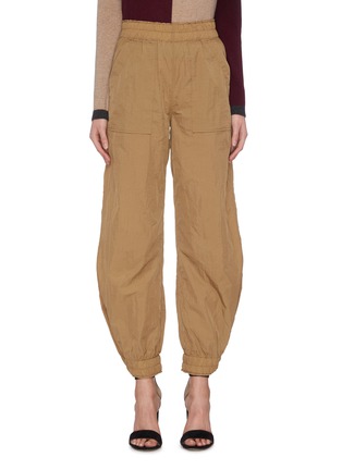 Main View - Click To Enlarge - GANNI - Crinkled Drawstring Tech Pants