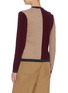 Back View - Click To Enlarge - GANNI - Colourblock Cashmere Knit Sweater