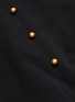 Detail View - Click To Enlarge - PHILOSOPHY DI LORENZO SERAFINI - Ribbon tie neck pearl button coat dress