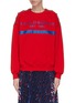 Main View - Click To Enlarge - PHILOSOPHY DI LORENZO SERAFINI - Logo print button embellished sweatshirt