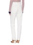 Back View - Click To Enlarge - PHILOSOPHY DI LORENZO SERAFINI - Belted cotton jeans