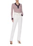 Figure View - Click To Enlarge - PHILOSOPHY DI LORENZO SERAFINI - Belted cotton jeans