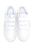 Figure View - Click To Enlarge - ADIDAS - 'Continental 80' contrast stripe leather kids sneakers