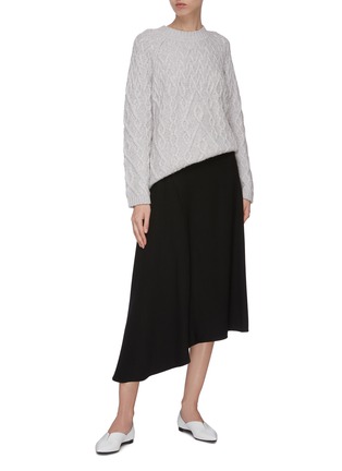 Figure View - Click To Enlarge - VINCE - Asymmetric skirt