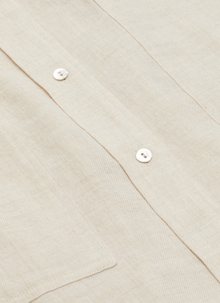Detail View - Click To Enlarge - VINCE - Belted shirt dress