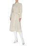 Figure View - Click To Enlarge - VINCE - Belted shirt dress