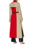 Back View - Click To Enlarge - HELLESSY - Contrast pleated back panel trench coat