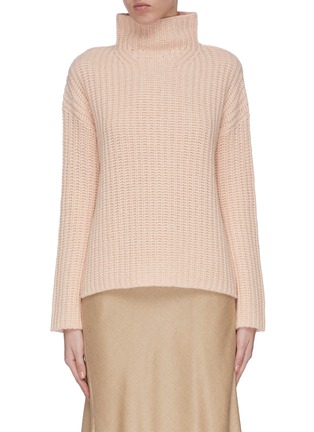 Main View - Click To Enlarge - VINCE - Lofty rib turtleneck sweater