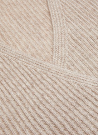 Detail View - Click To Enlarge - VINCE - Ribbed wrap dress
