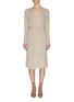 Main View - Click To Enlarge - VINCE - Ribbed wrap dress