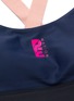Detail View - Click To Enlarge - P.E NATION - 'Flex It' colourblocked performance sports bra