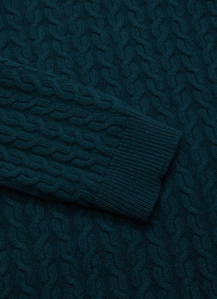  - THEORY - 'Nardo Crimden' cable knit sweater