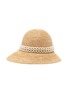 Main View - Click To Enlarge - LAURENCE & CHICO - Pearl embellished straw hat
