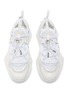 Detail View - Click To Enlarge - JIMMY CHOO - 'Diamond Trail' stretch mesh leather sneakers