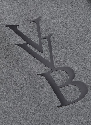  - VICTORIA, VICTORIA BECKHAM - VVB logo Ponti Mélange mock neck top