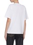 Back View - Click To Enlarge - VICTORIA, VICTORIA BECKHAM - Cherry sequin embroidered T-shirt
