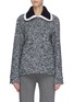 Main View - Click To Enlarge - VICTORIA, VICTORIA BECKHAM - Boucle twill knit jacket