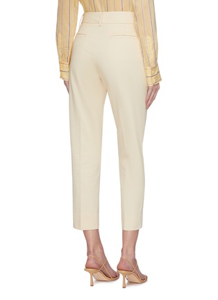 Back View - Click To Enlarge - BARENA - 'Gemma' crop suiting pants