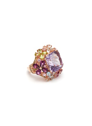 Main View - Click To Enlarge - BUTLER & WILSON - Amethyst and sapphire ring