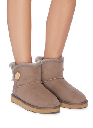 Figure View - Click To Enlarge - UGG - 'Mini Bailey Button II' ankle boots