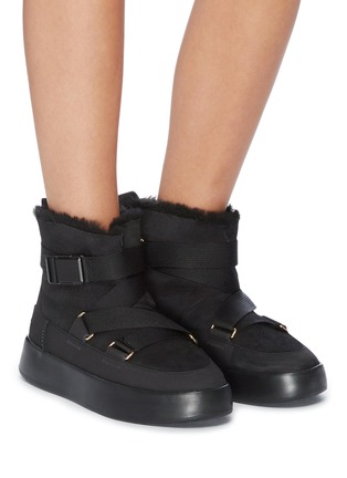 Figure View - Click To Enlarge - UGG - 'Classic Boom Buckle' ankle boots