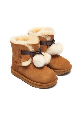 Figure View - Click To Enlarge - UGG - 'Gita Bow' toddler boots
