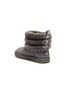Detail View - Click To Enlarge - UGG - 'Fluff Mini Quilted' faux fur cuff kids boots