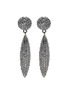 Main View - Click To Enlarge - BUTLER & WILSON - 'Cone' Swarovski crystal drop earrings