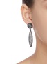 Figure View - Click To Enlarge - BUTLER & WILSON - 'Cone' Swarovski crystal drop earrings