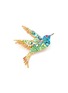 Detail View - Click To Enlarge - BUTLER & WILSON - Hummingbird' embellished brooch