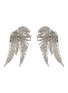 Main View - Click To Enlarge - BUTLER & WILSON - 'Double Wing' earrings
