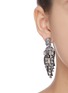 Figure View - Click To Enlarge - BUTLER & WILSON - Baguette cut Swarovski crystal drop earrings