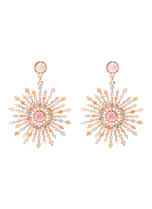 Main View - Click To Enlarge - BUTLER & WILSON - 'Star' drop earrings