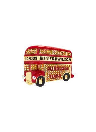 Main View - Click To Enlarge - BUTLER & WILSON - London Bus 50 Golden Years' Swarovski crystal brooch