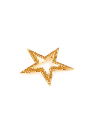 Detail View - Click To Enlarge - BUTLER & WILSON - 'Star' brooch