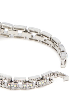 Detail View - Click To Enlarge - BUTLER & WILSON - 'Art Deco' chain bracelet