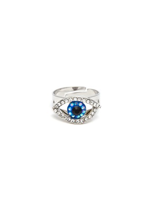 Main View - Click To Enlarge - BUTLER & WILSON - 'Eye' small embellished ring