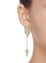 Figure View - Click To Enlarge - BUTLER & WILSON - 'Arrow' embellished earrings