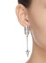 Figure View - Click To Enlarge - BUTLER & WILSON - 'Arrow' embellished earrings