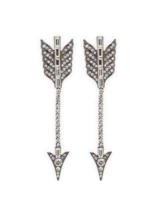 Main View - Click To Enlarge - BUTLER & WILSON - 'Arrow' earrings