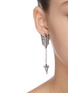 Figure View - Click To Enlarge - BUTLER & WILSON - 'Arrow' earrings