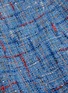 Detail View - Click To Enlarge - BALMAIN - Fringe Tweed Denim Dress