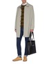 Figure View - Click To Enlarge - PS PAUL SMITH - Contrast stripe sweater